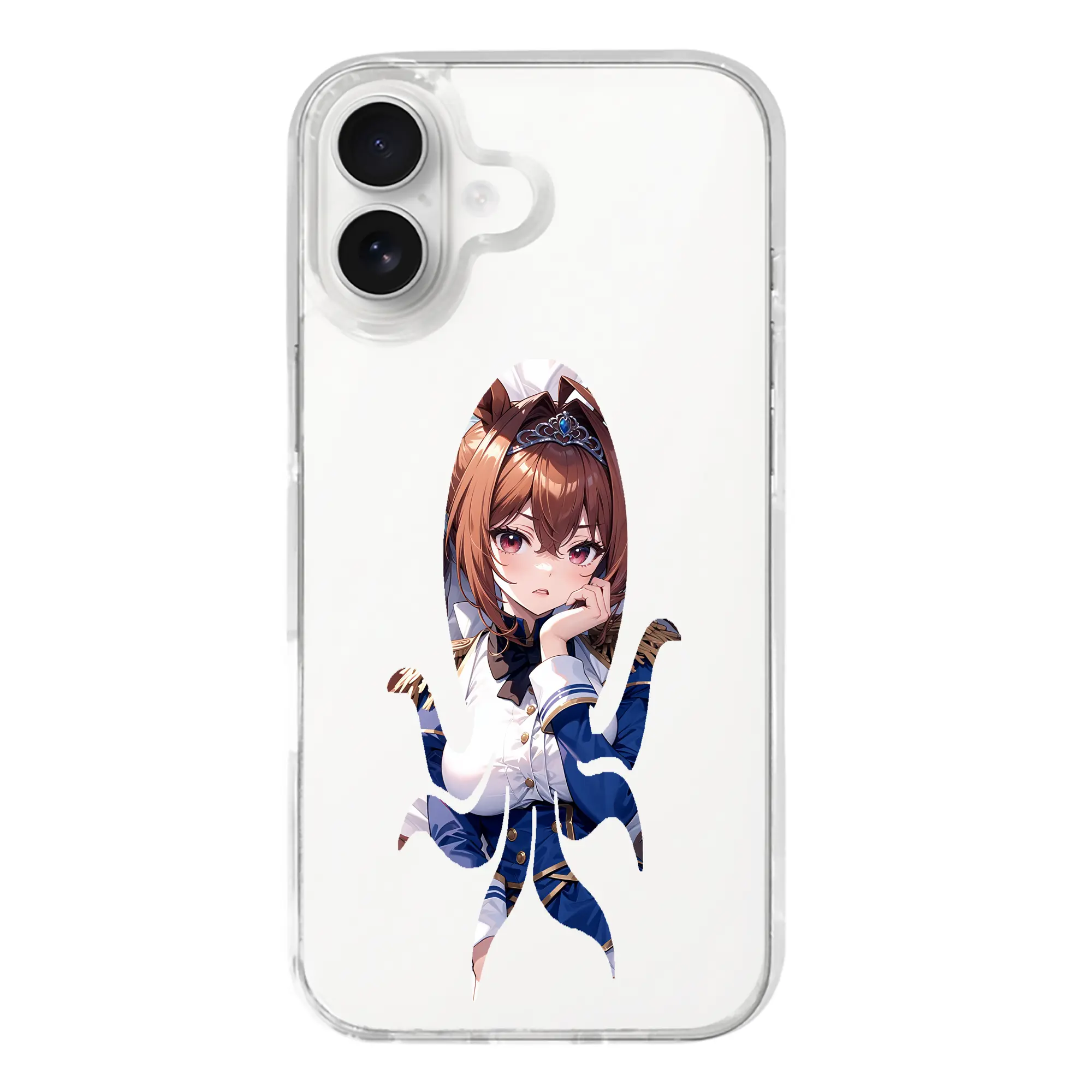 ウマ娘 プリティーダービー グッズ ダイワスカーレット - iPhone 17シリーズ 透明スマホケース – 薄型・耐衝撃・精密フィット保護カバー